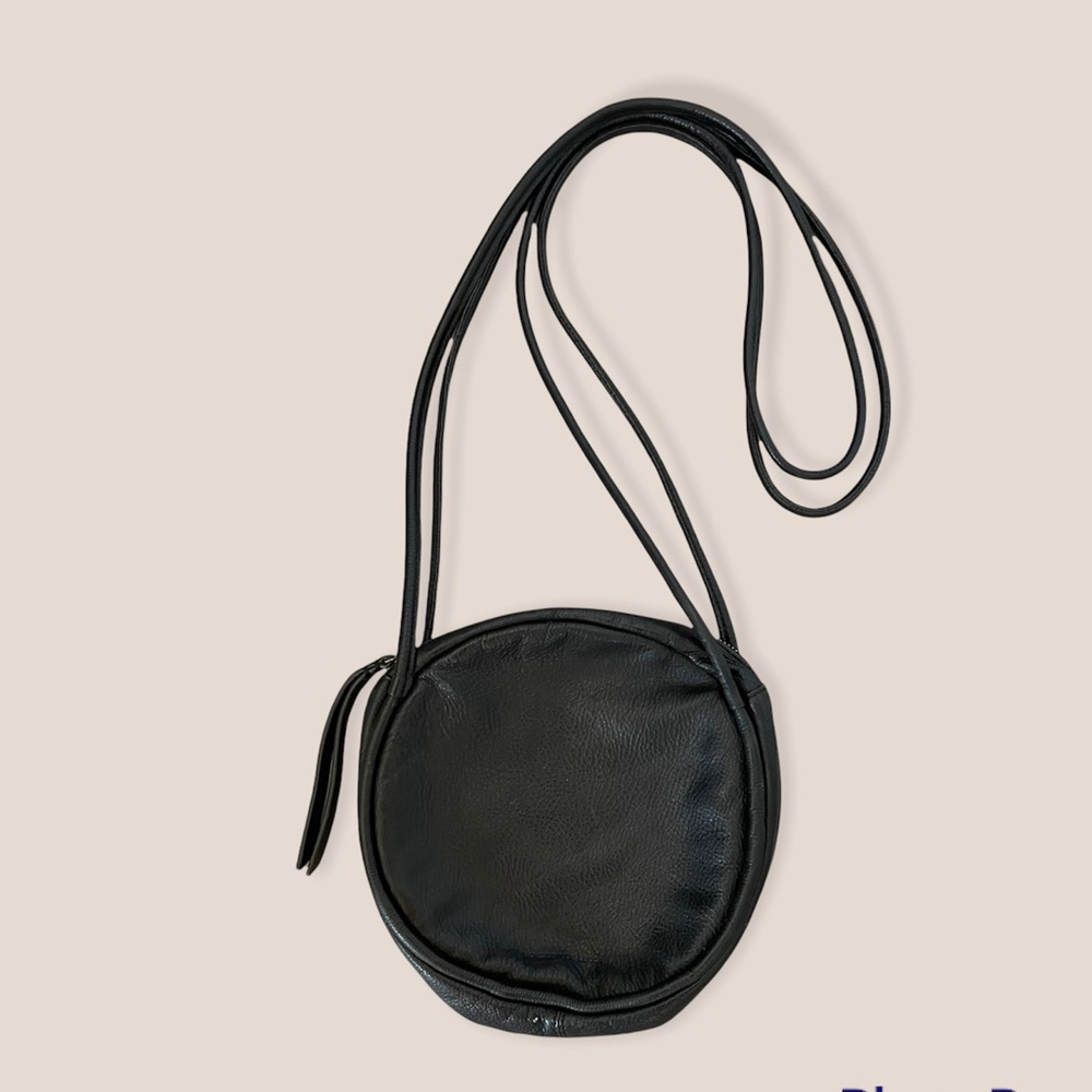 Monserat De Lucca Cielo Leather Crossbody Purse